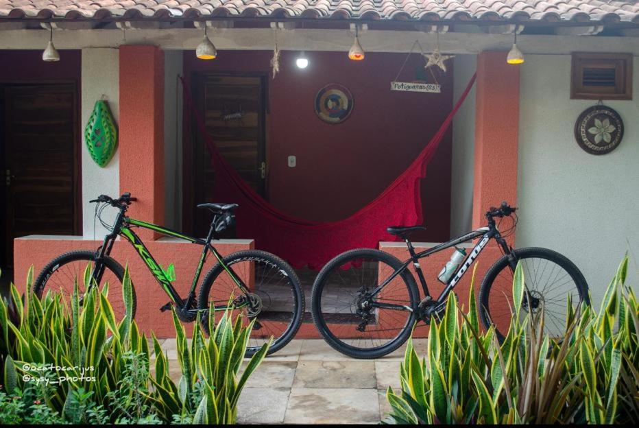 Bicicletas e varanda da Oca Tocarijus